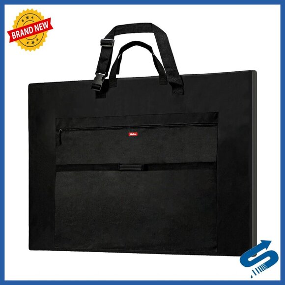 Other - Large Waterproof Art Portfolio Bag Lightweight Storage Case Shoulder Handle